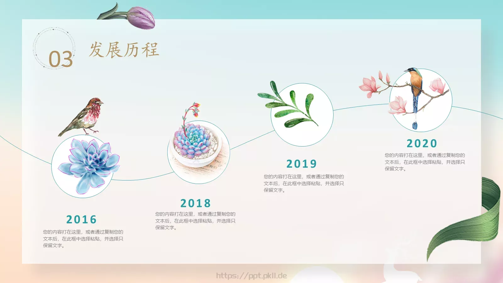 商业项目计划书PPT模板 第 6 页预览图