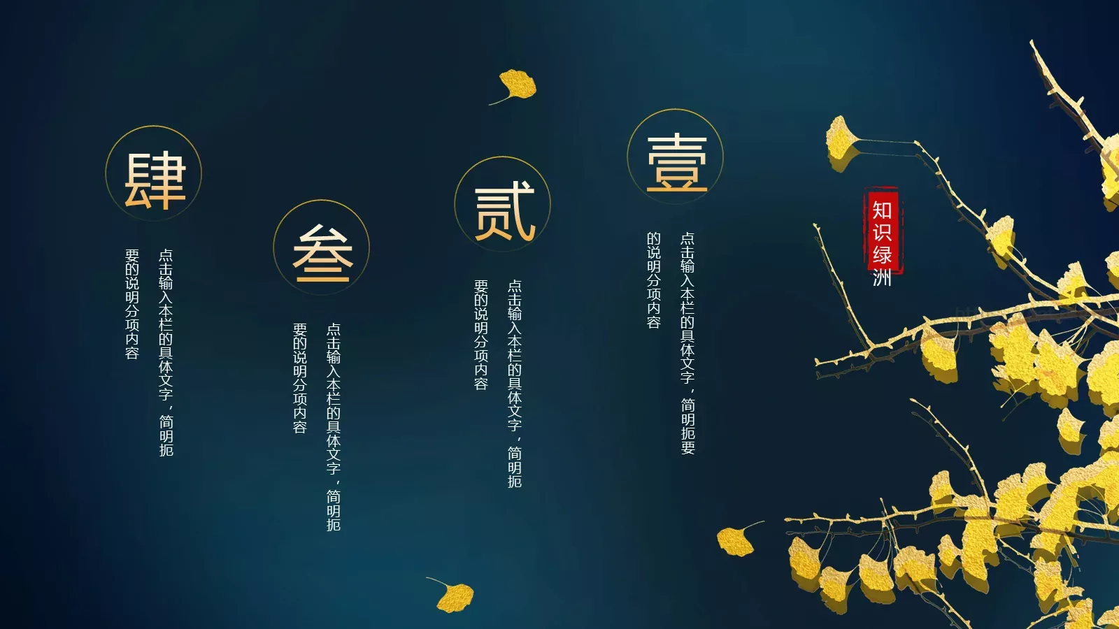 知识绿洲通用模板 第 2 页缩略图