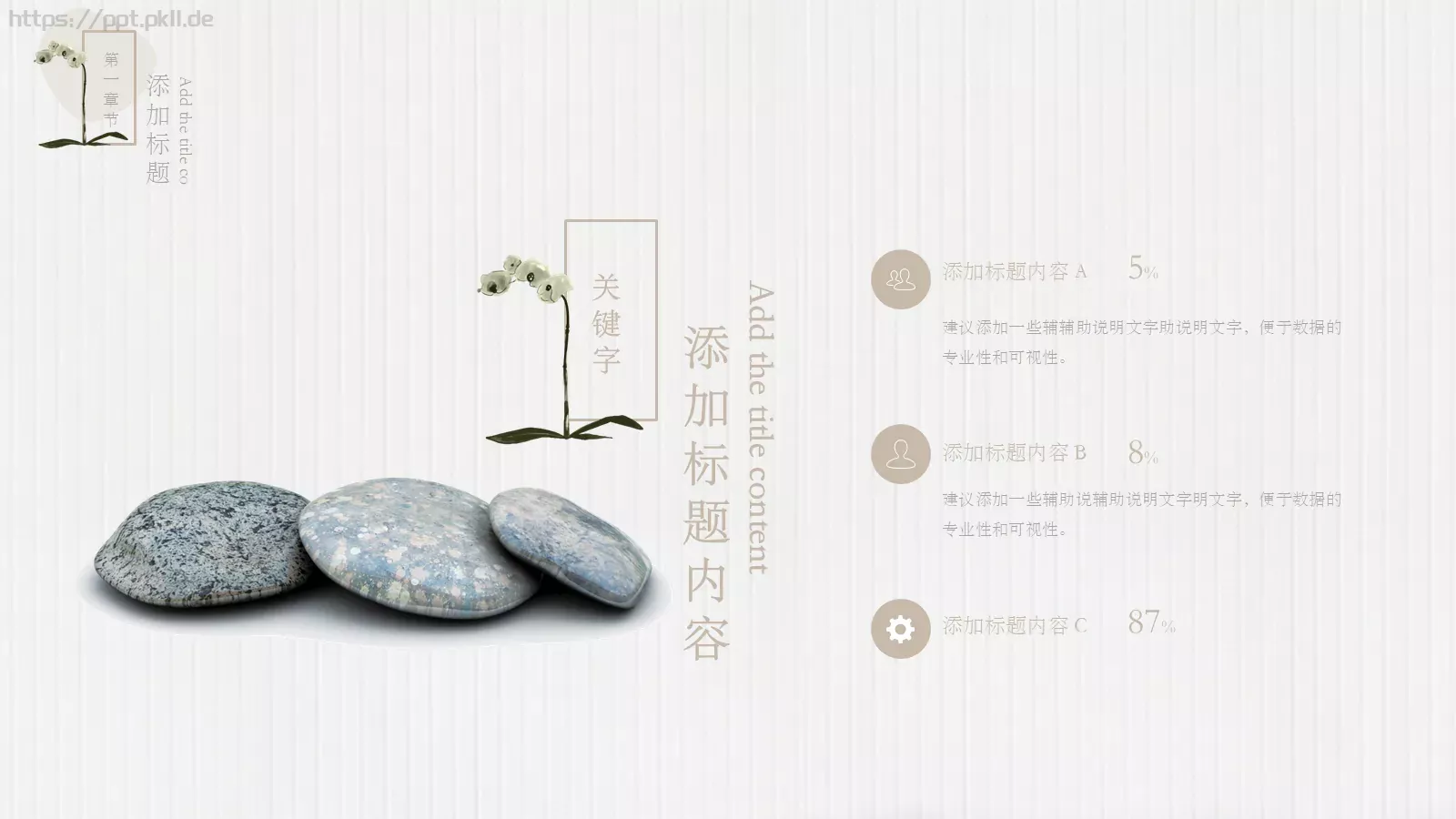 一杯咖啡商务汇报PPT模板 第 8 页预览图
