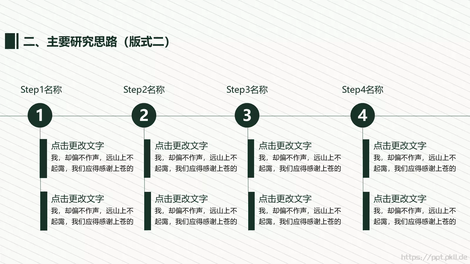 毕业设计开题报告PPT模板 第 14 页预览图