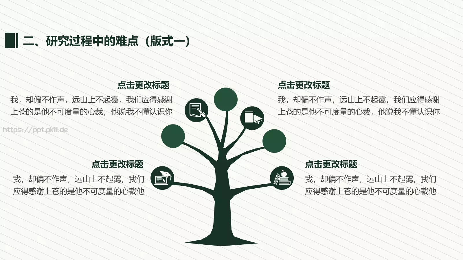 毕业设计开题报告PPT模板 第 18 页预览图