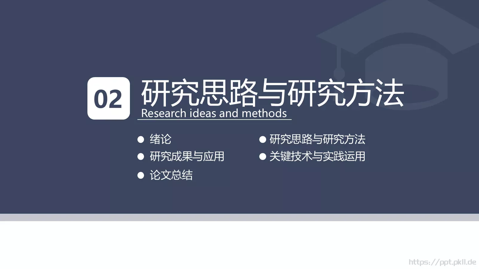 论文开题答辩报告PPT模板 第 6 页预览图