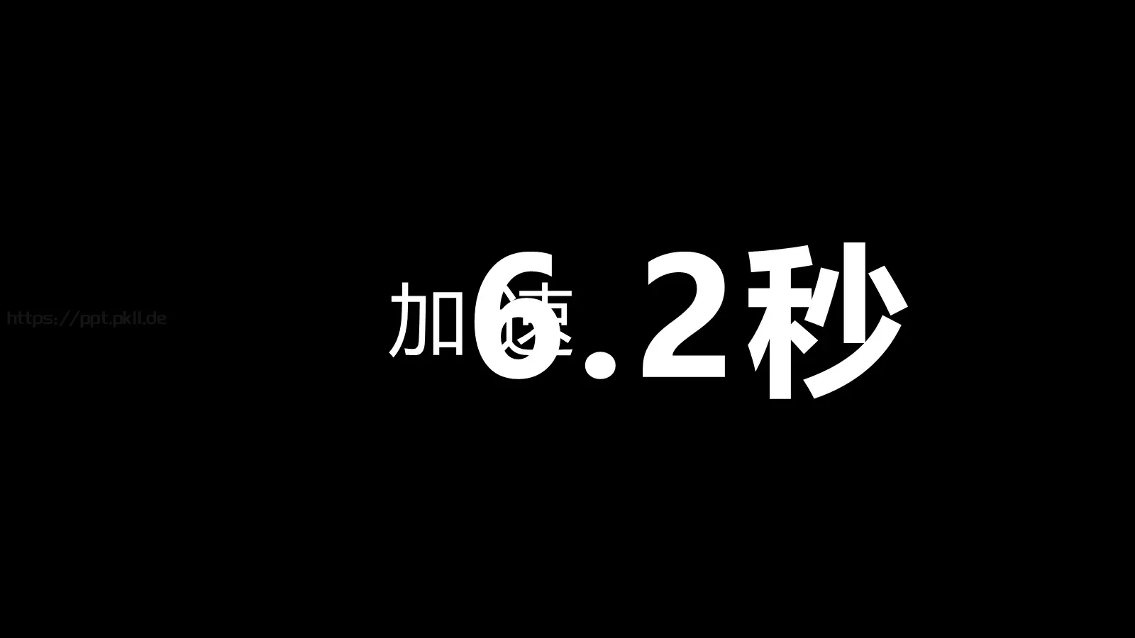 凯迪拉克上市快闪动画PPT 第 8 页预览图
