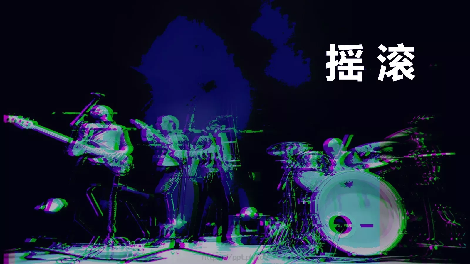 抖音快闪音乐节摇滚酒吧PPT模板 第 12 页预览图