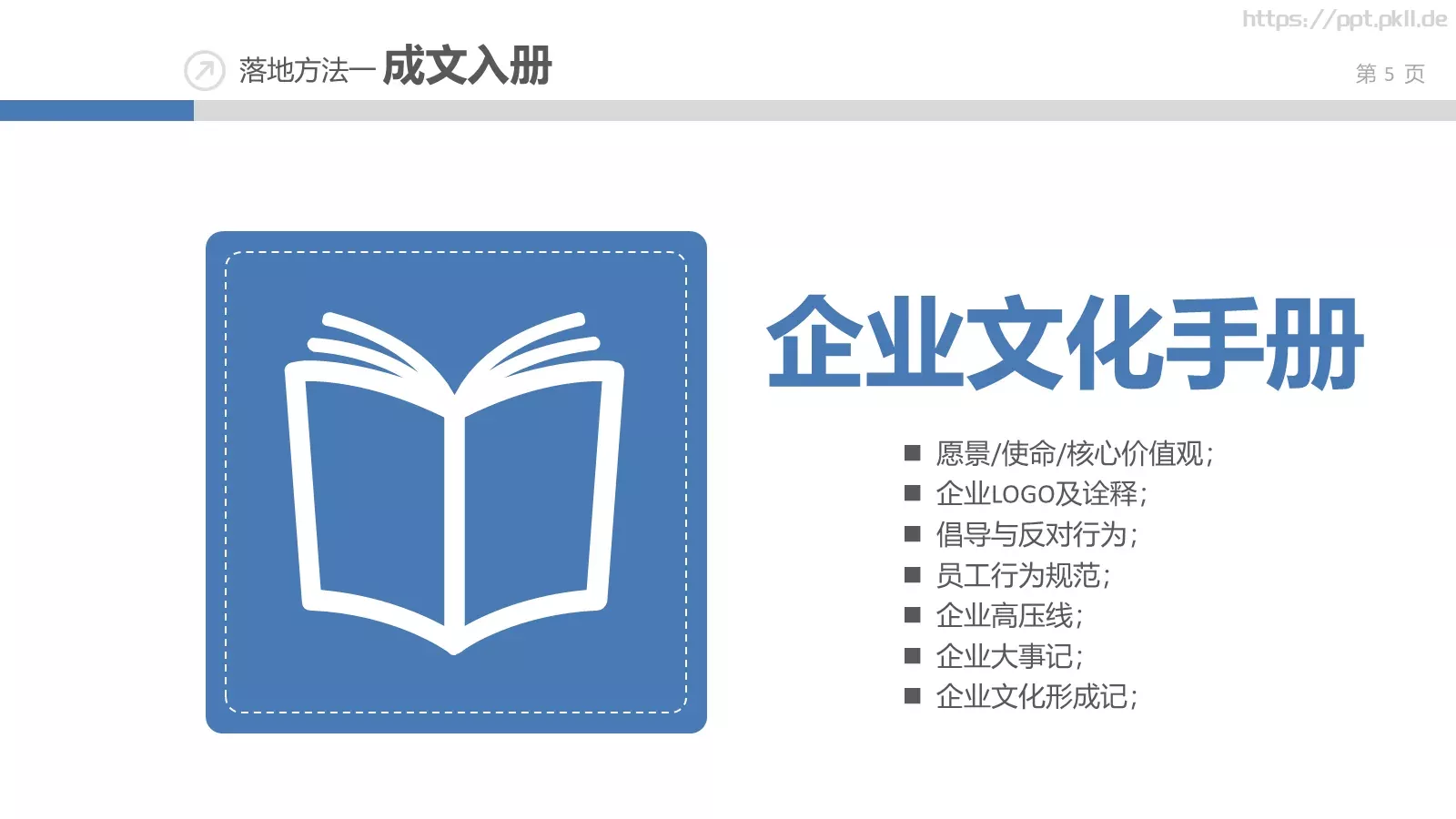 企业文化落地培训课件 第 5 页预览图
