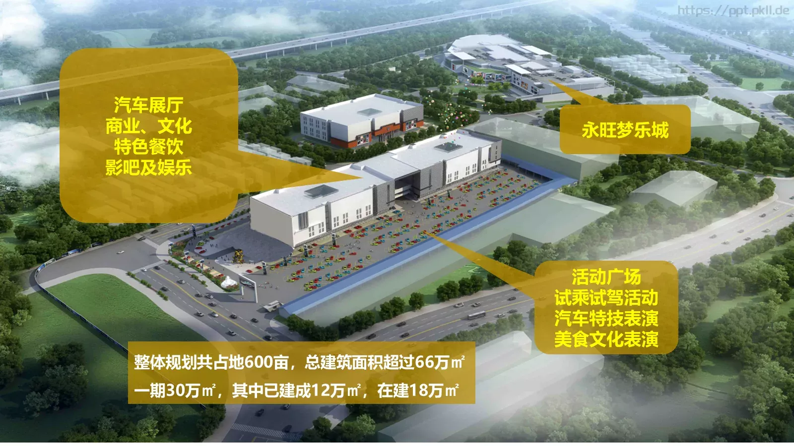 梦车小镇商务汇报PPT模板 第 7 页预览图