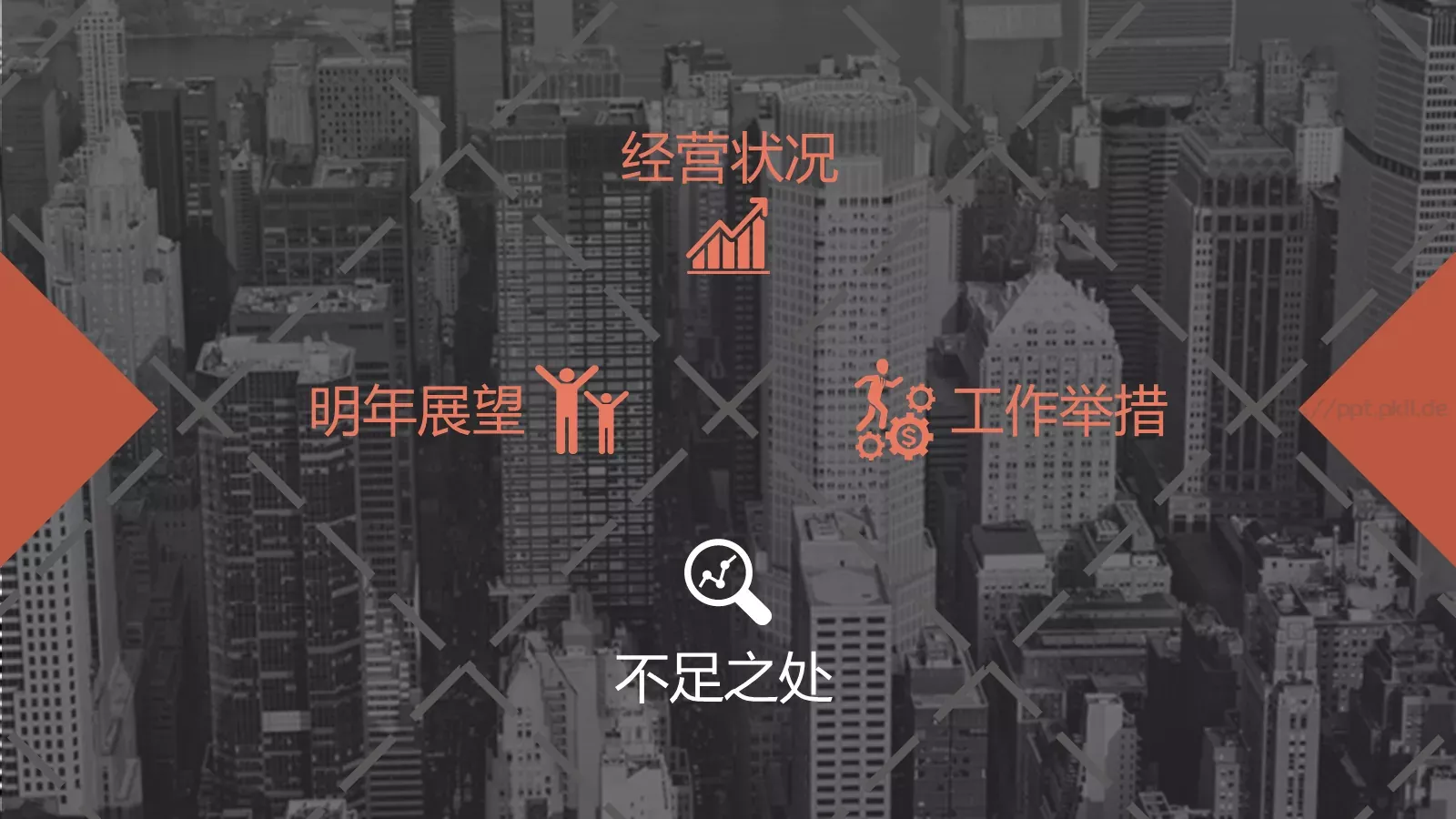 工作总结报告PPT模板 第 10 页预览图