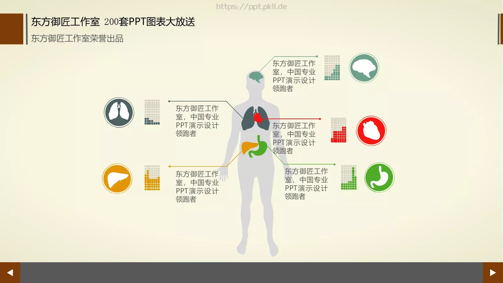 通用商务图表合集PPT模板 第 24 页预览图