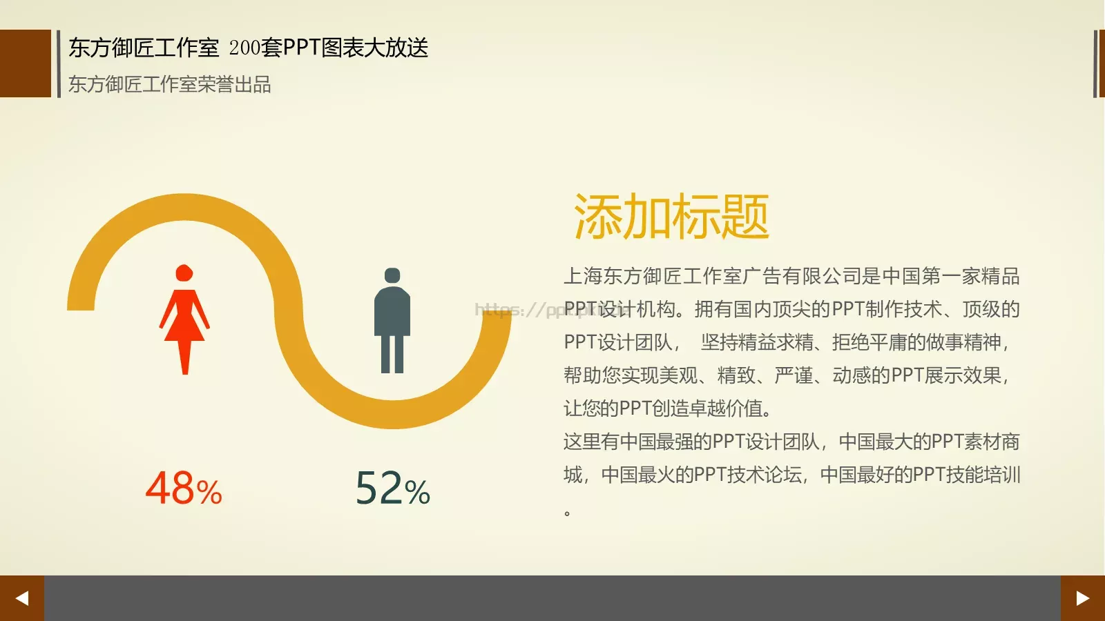通用商务图表合集PPT模板 第 25 页预览图