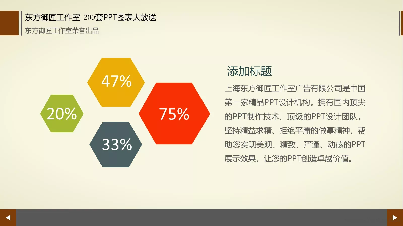通用商务图表合集PPT模板 第 28 页预览图