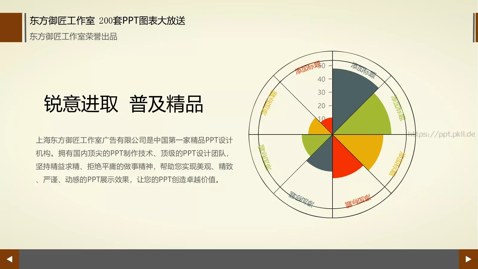 通用商务图表合集PPT模板 第 57 页预览图