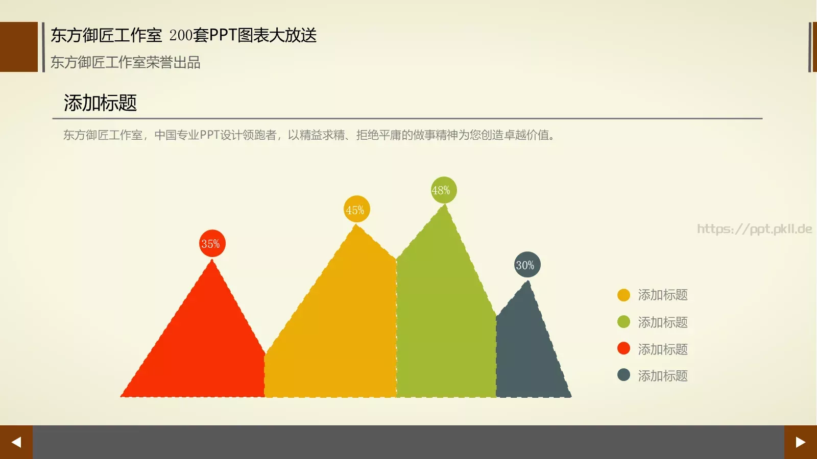 通用商务图表合集PPT模板 第 67 页预览图