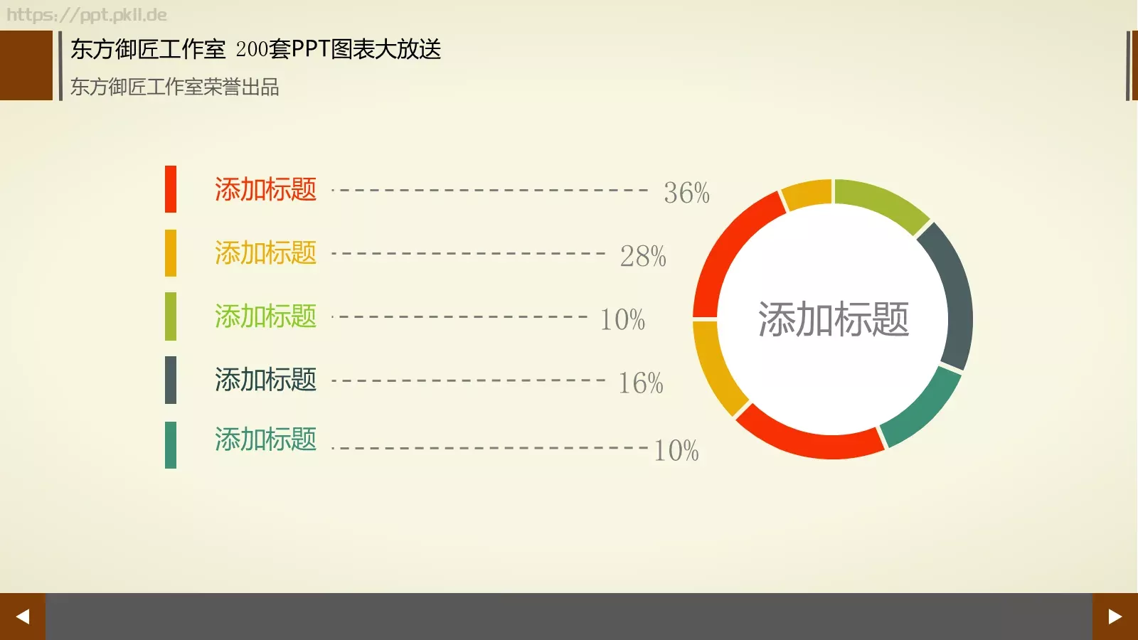 通用商务图表合集PPT模板 第 83 页预览图