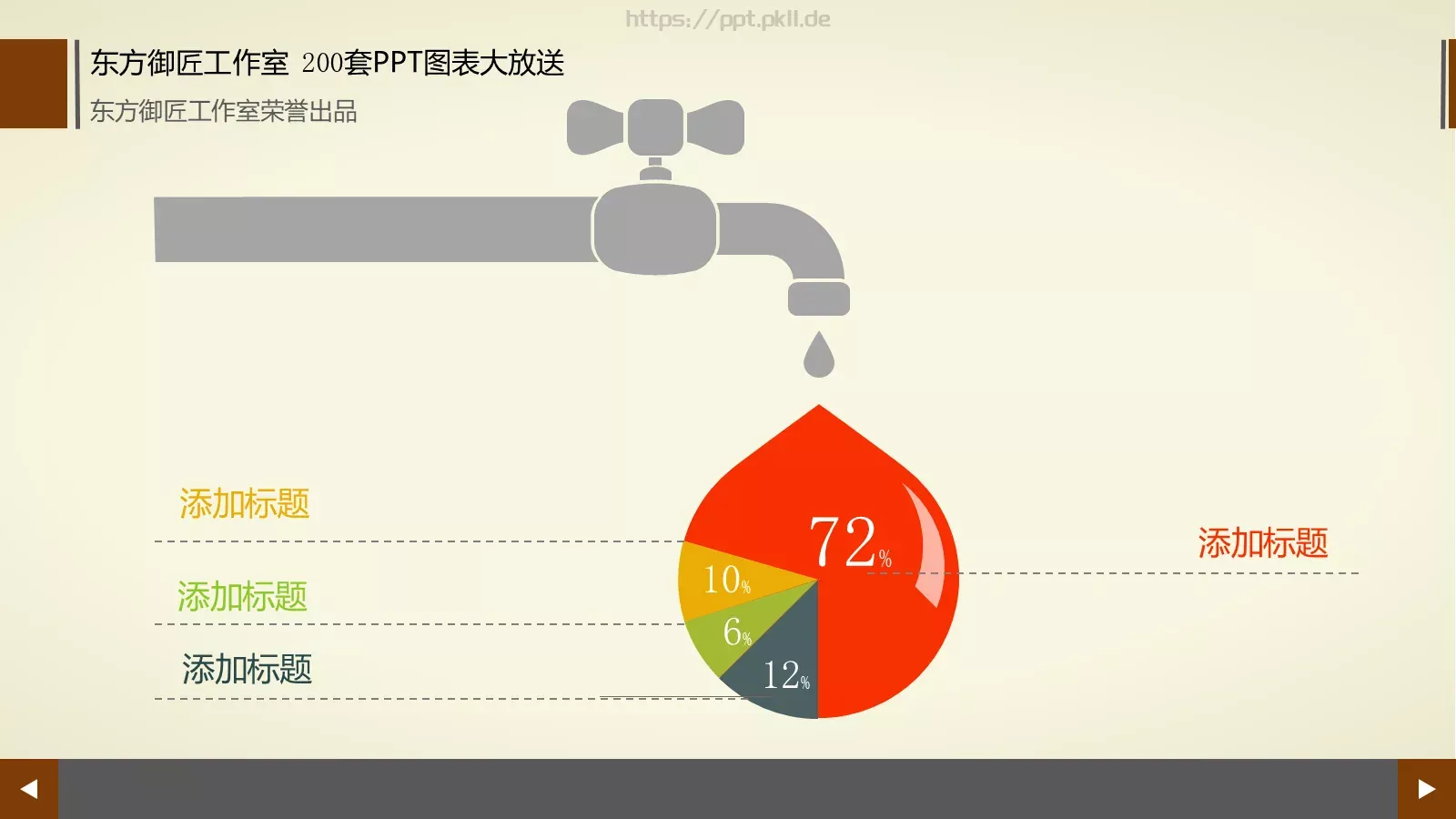 通用商务图表合集PPT模板 第 99 页预览图