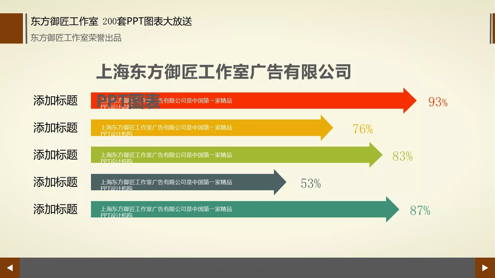 通用商务图表合集PPT模板 第 127 页预览图