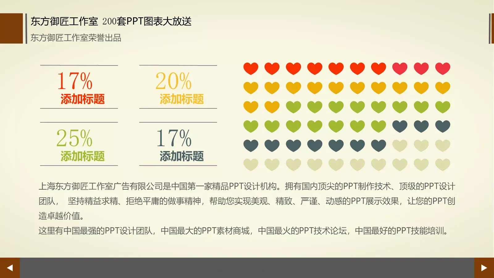 通用商务图表合集PPT模板 第 128 页预览图