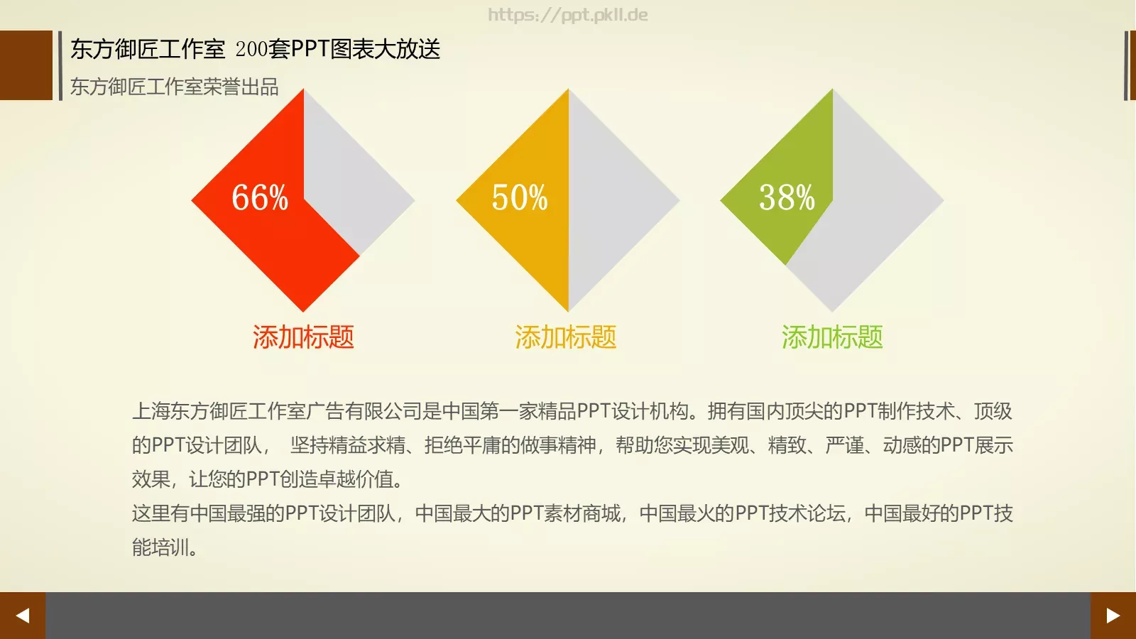 通用商务图表合集PPT模板 第 133 页预览图