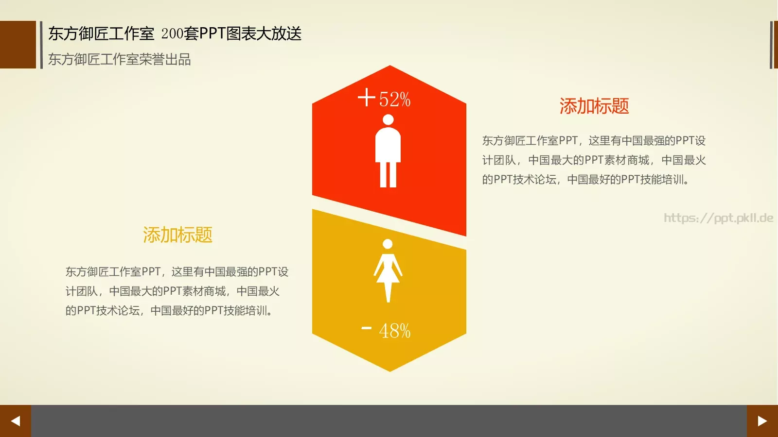 通用商务图表合集PPT模板 第 150 页预览图