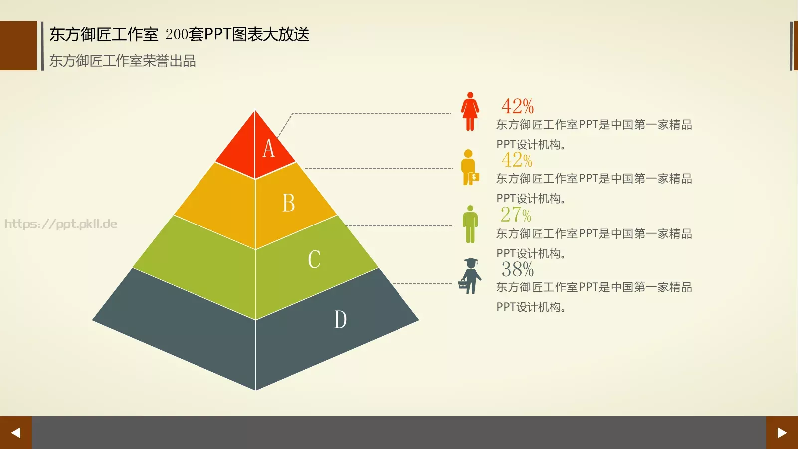 通用商务图表合集PPT模板 第 160 页预览图