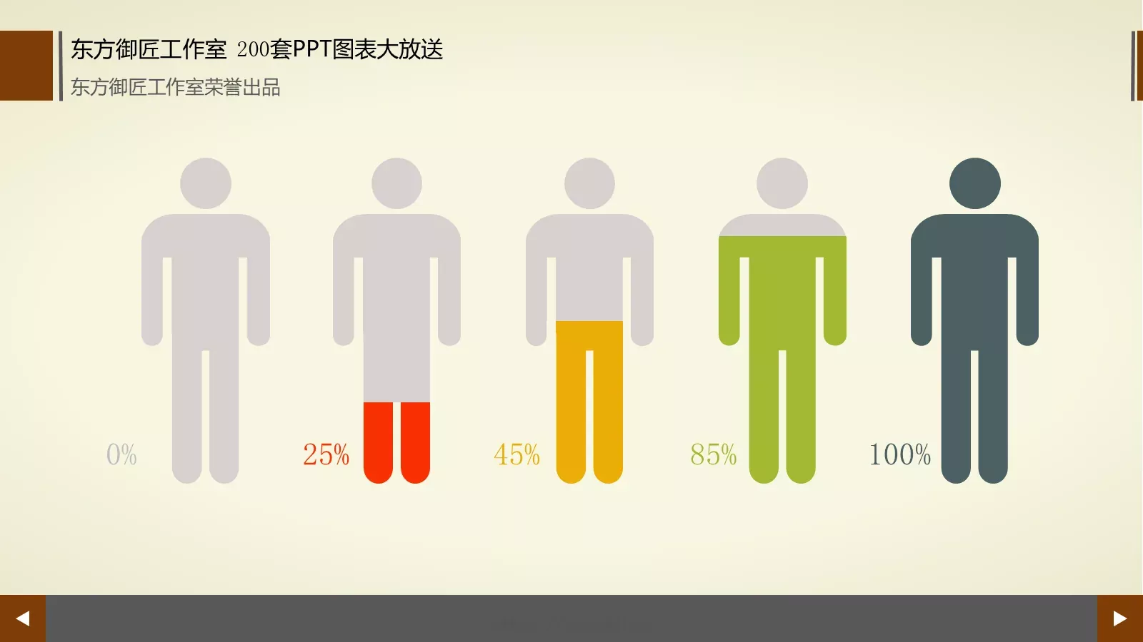 通用商务图表合集PPT模板 第 171 页预览图