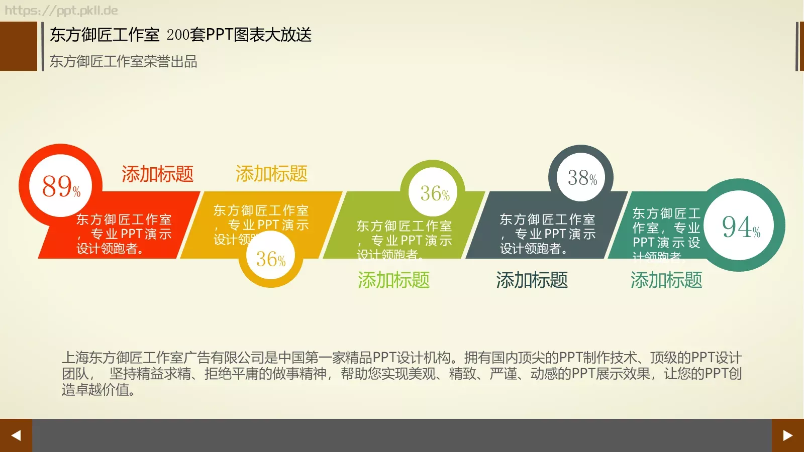 通用商务图表合集PPT模板 第 180 页预览图