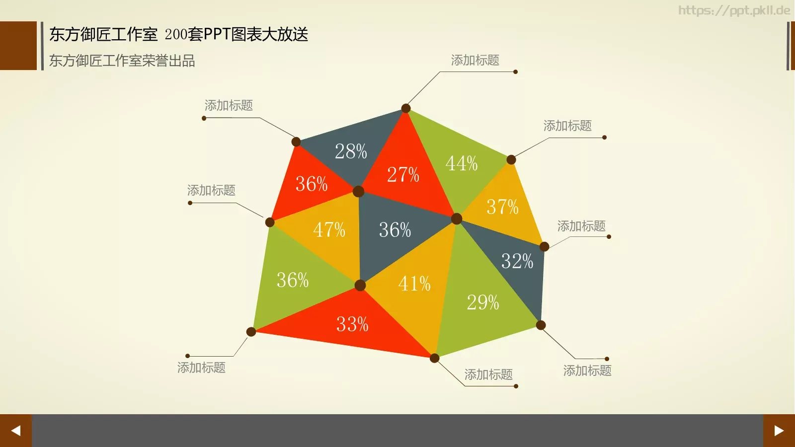 通用商务图表合集PPT模板 第 189 页预览图