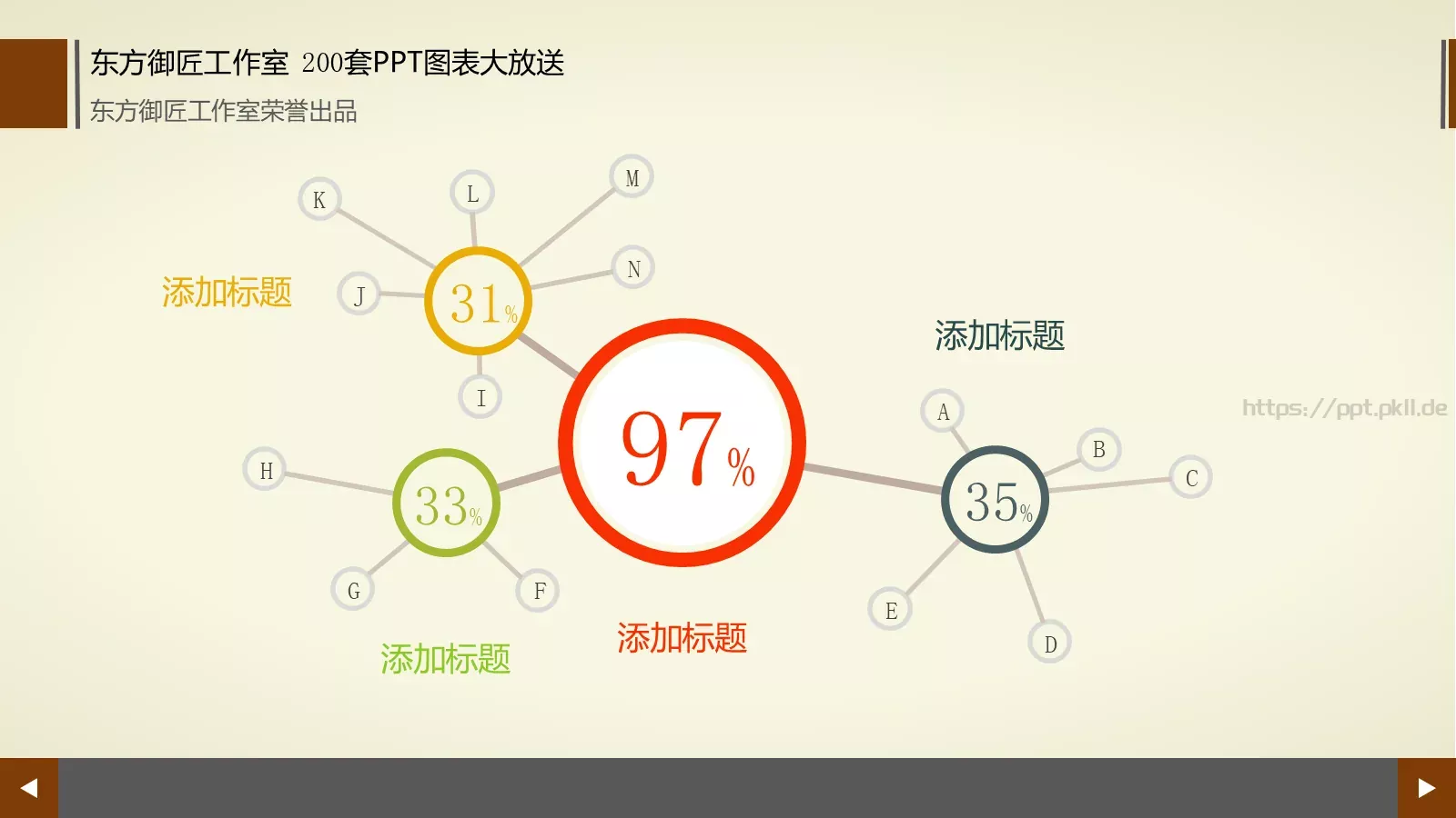 通用商务图表合集PPT模板 第 199 页预览图