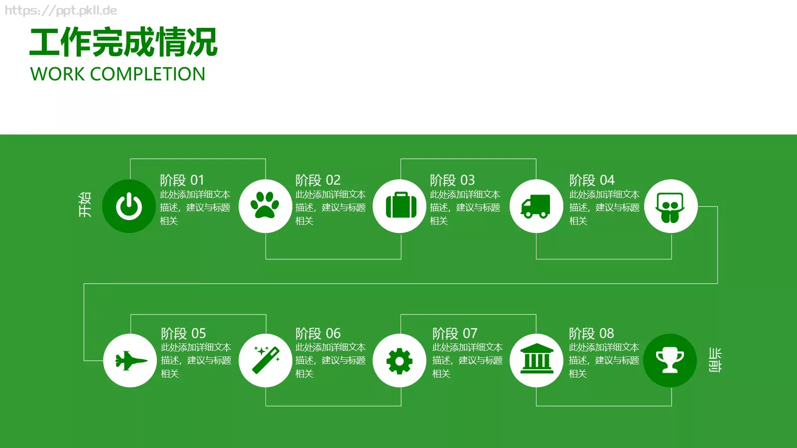 工作汇报年终总结PPT模板 第 13 页预览图