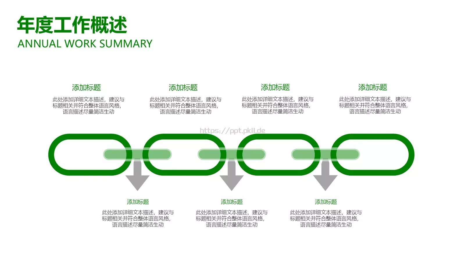 工作汇报年终总结PPT模板 第 18 页预览图