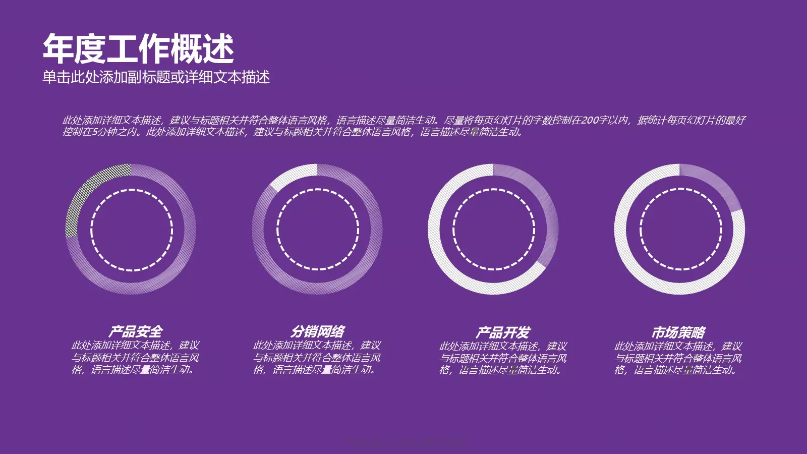 工作汇报年终总结PPT模板 第 7 页预览图