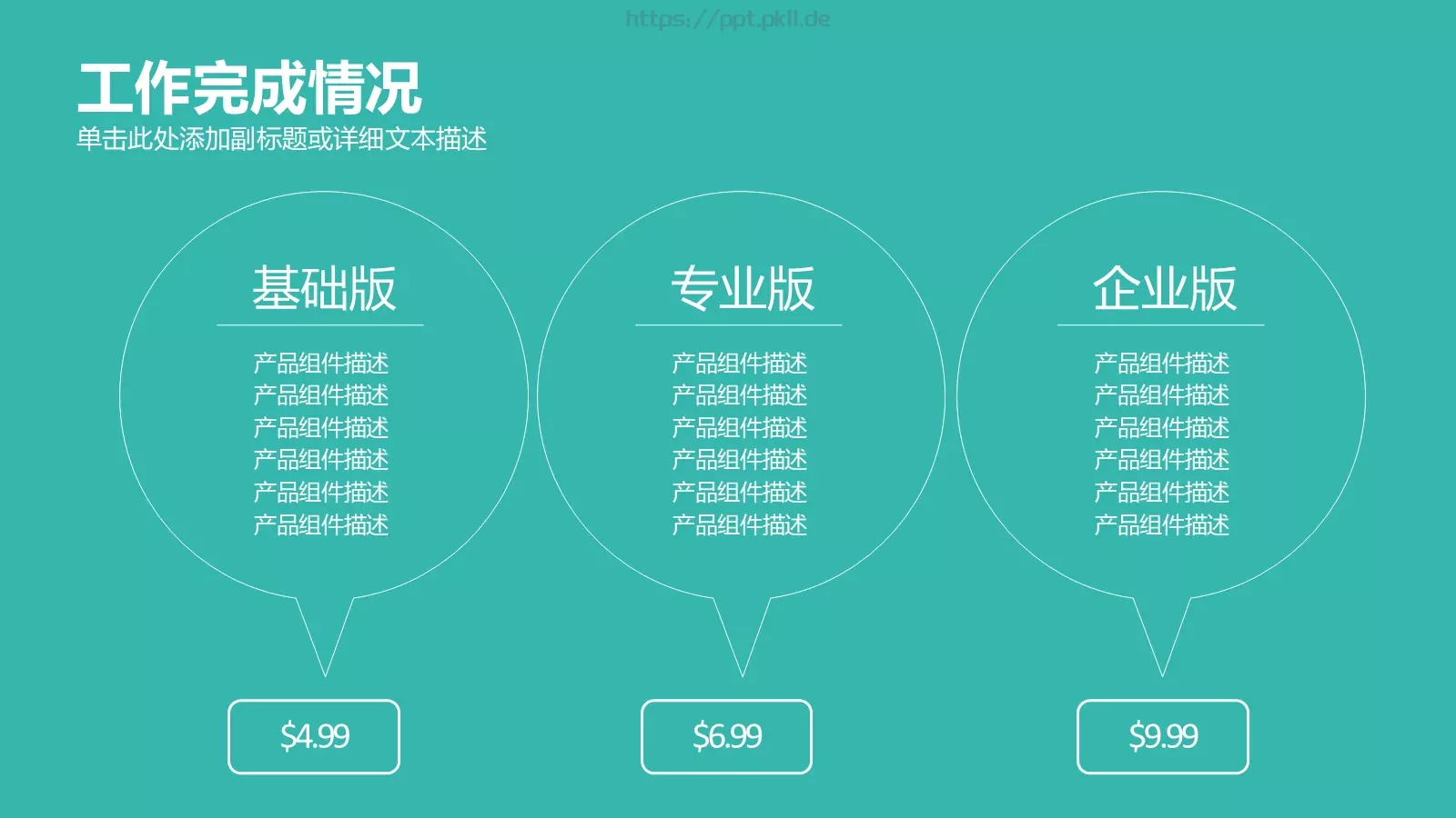 工作汇报年终总结PPT模板 第 13 页预览图