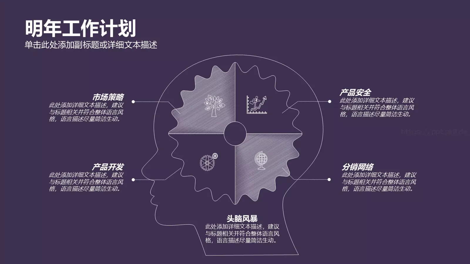 工作汇报年终总结PPT模板 第 31 页预览图