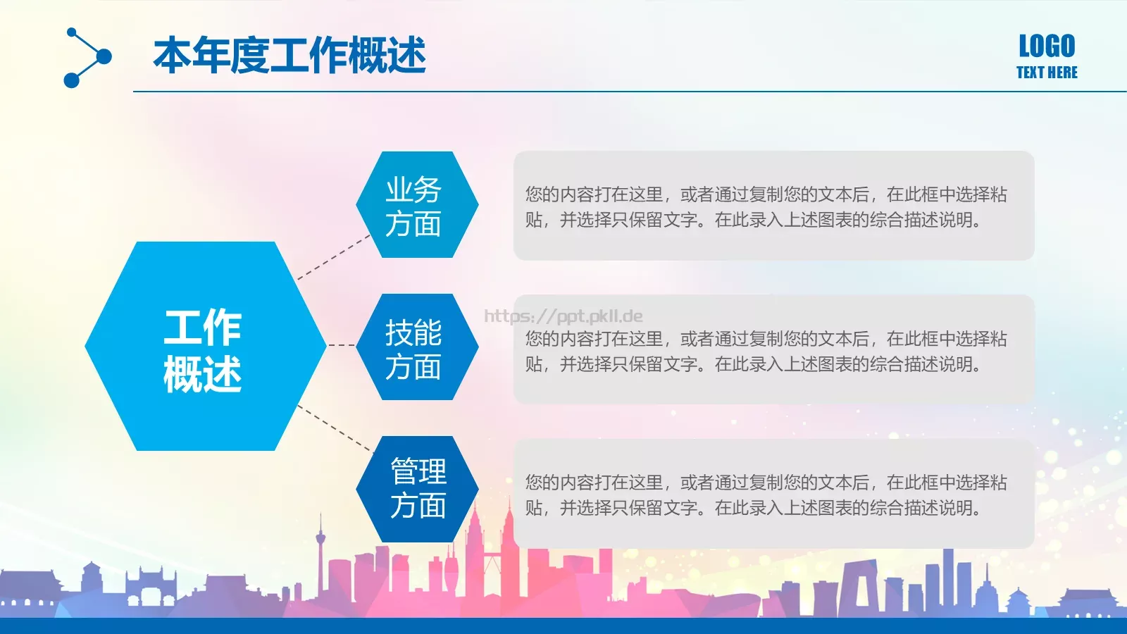 工作总结PPT模板 第 7 页预览图