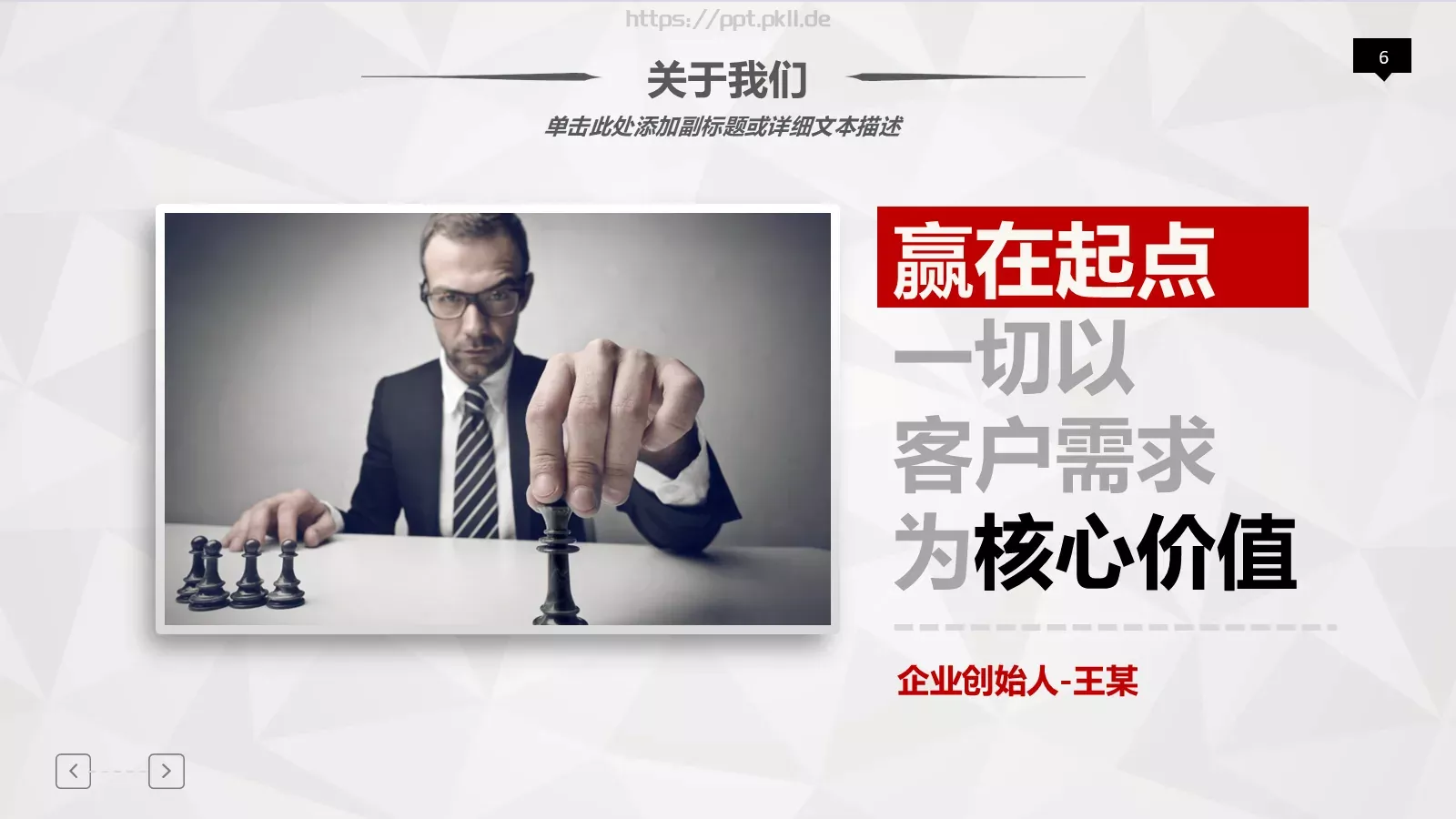 工作汇报PPT模板 第 6 页预览图