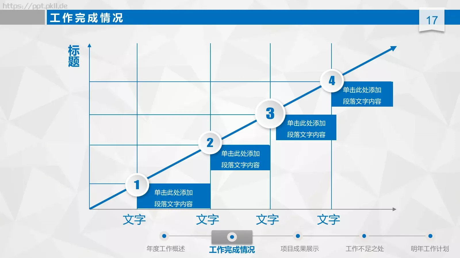 工作总结汇报与新年计划PPT模板 第 17 页预览图