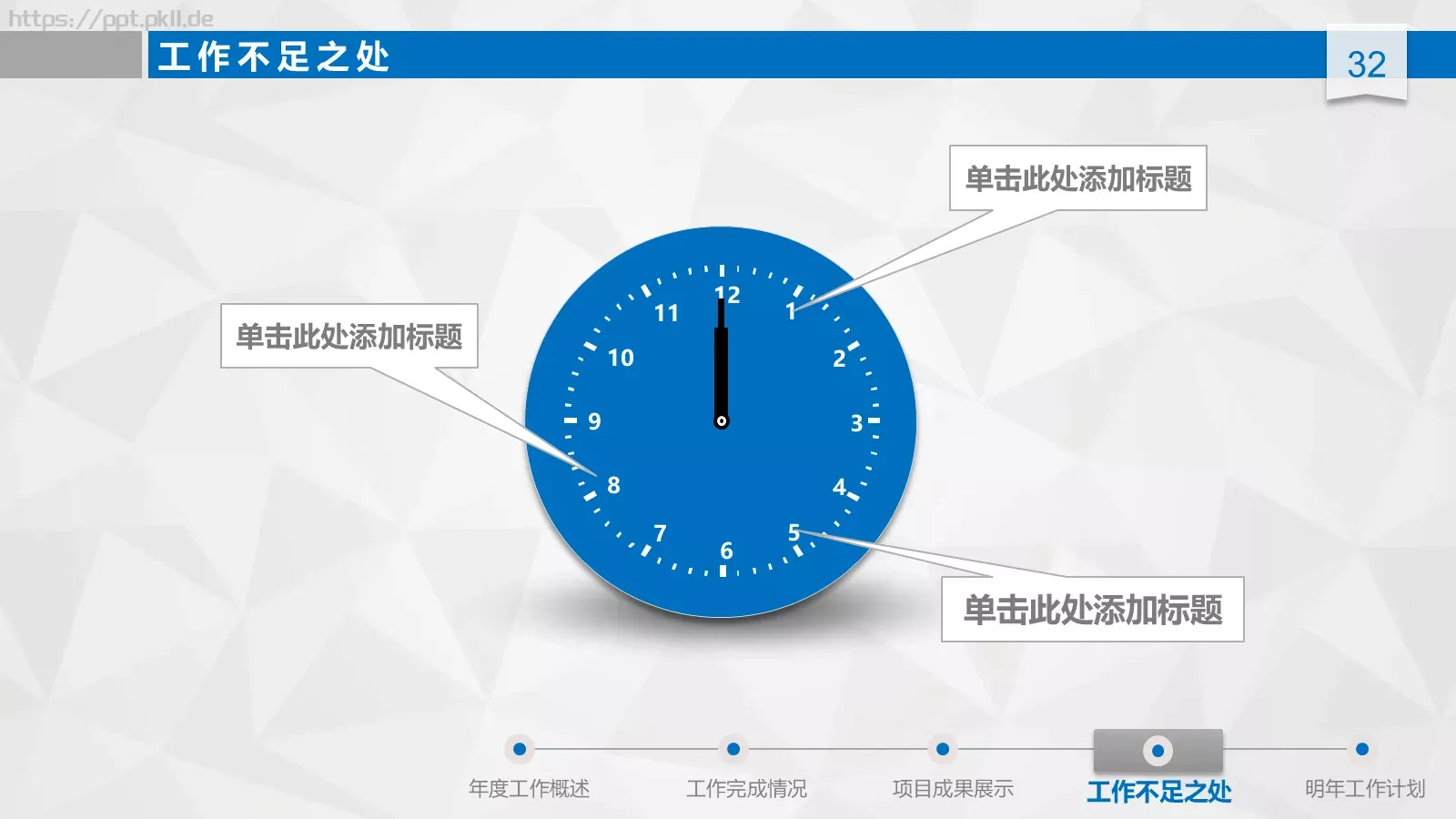 工作总结汇报与新年计划PPT模板 第 32 页预览图