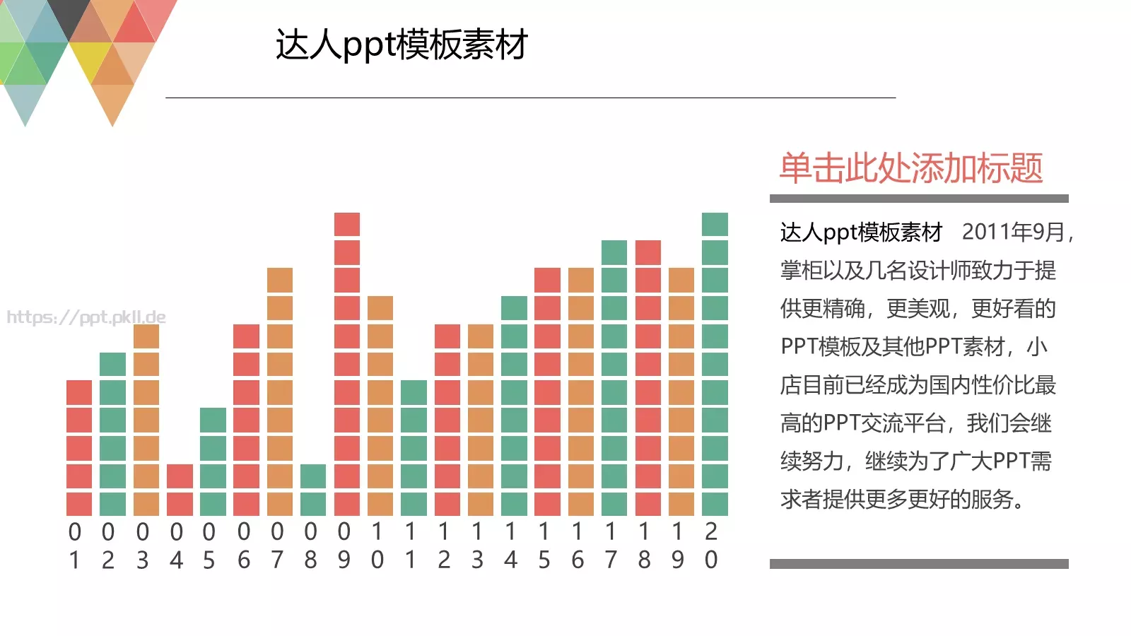 年度工作总结PPT模板 第 6 页预览图