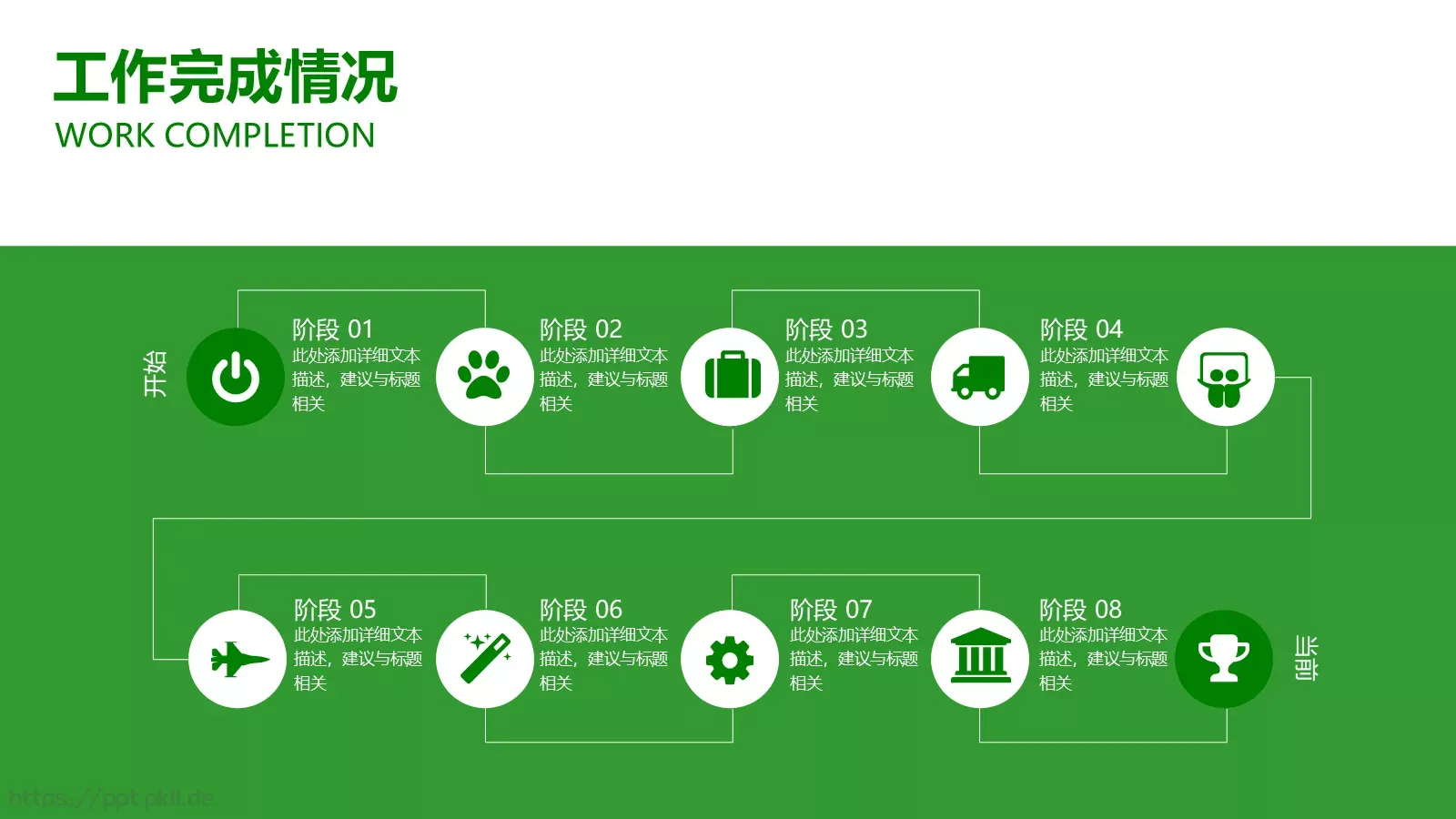 工作汇报年终总结PPT模板 第 13 页预览图