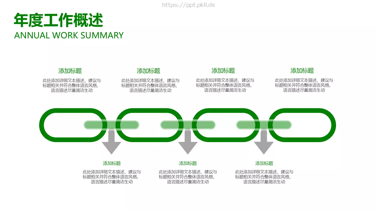 工作汇报年终总结PPT模板 第 18 页预览图