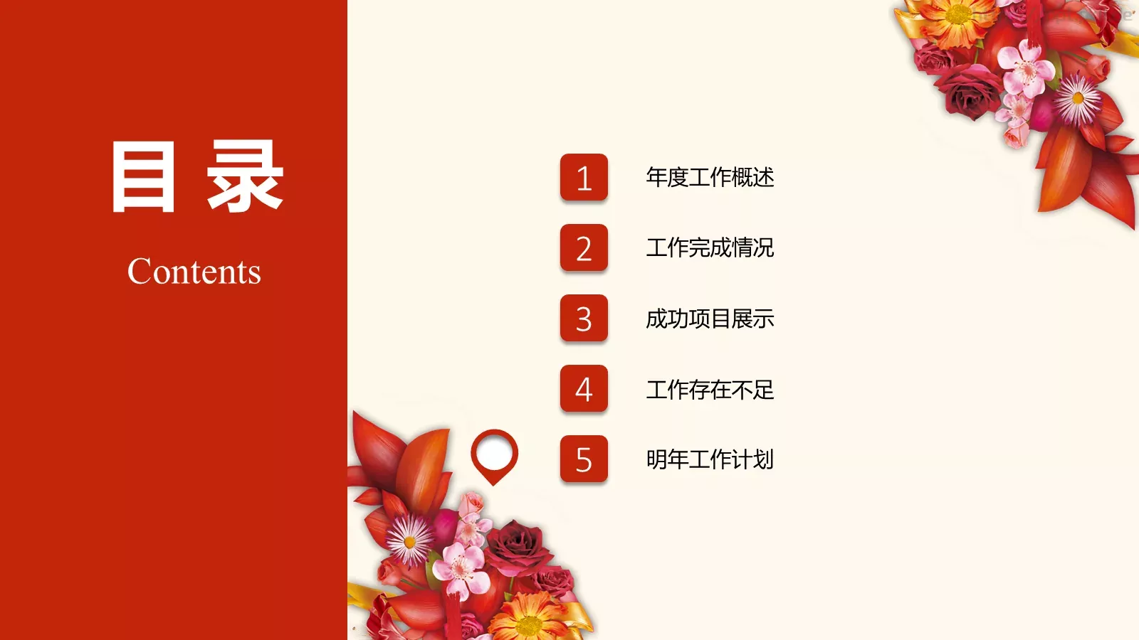 年度工作总结汇报PPT模板 第 25 页预览图