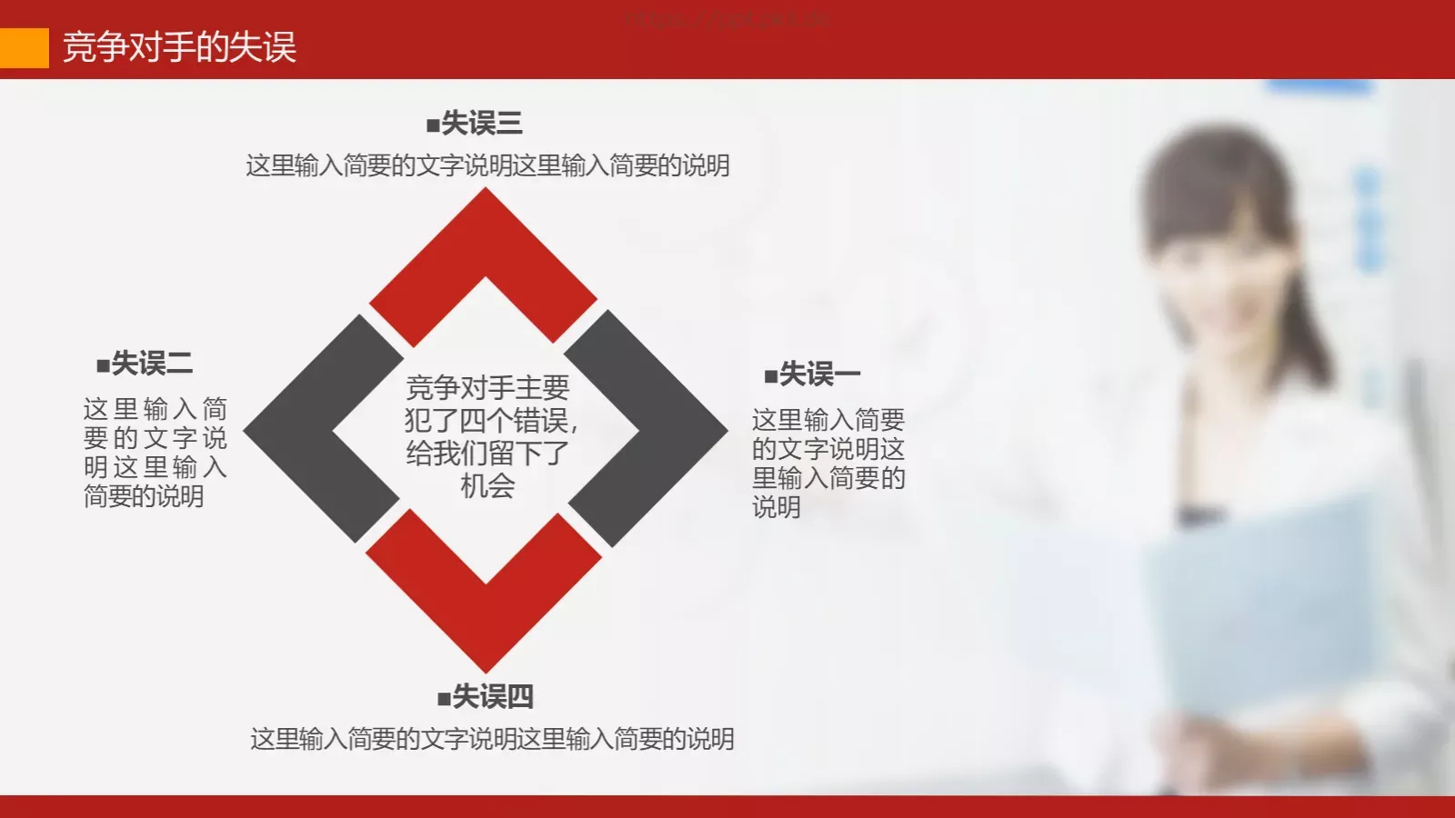通用型工作计划总结报告PPT模板 第 15 页预览图