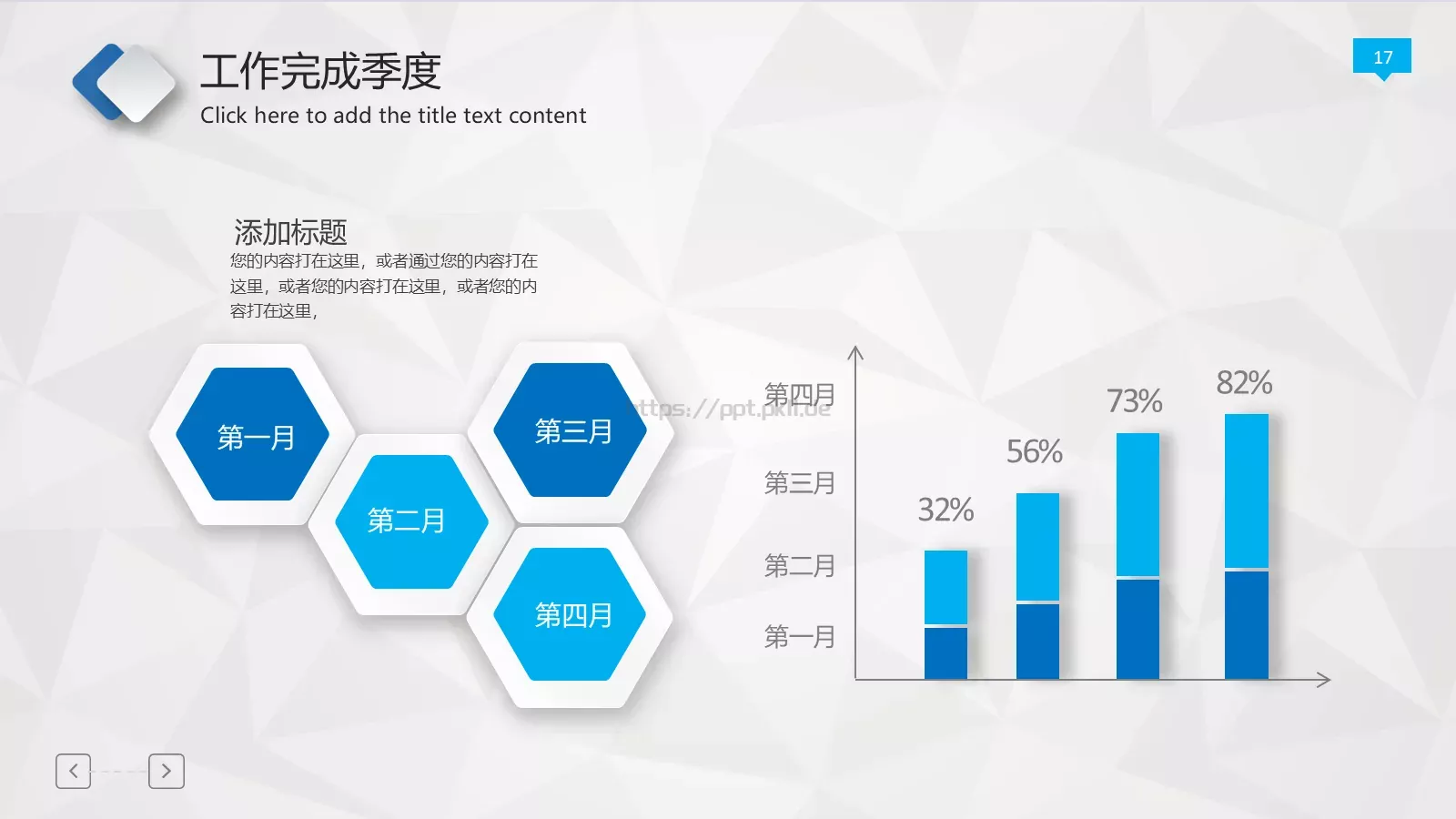 工作报告年终总结PPT模板 第 17 页预览图
