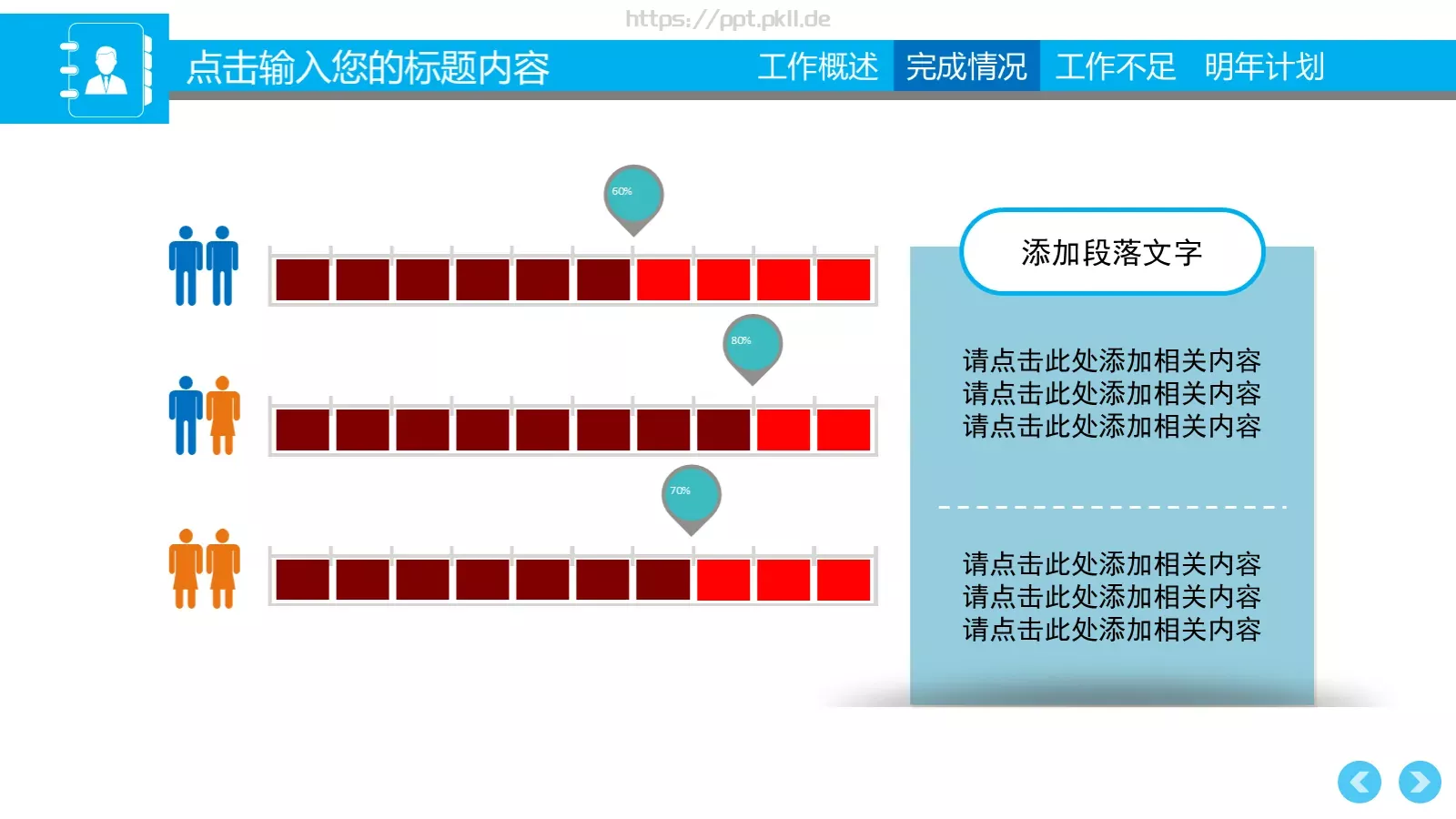 销售部工作计划汇报PPT模板 第 21 页预览图