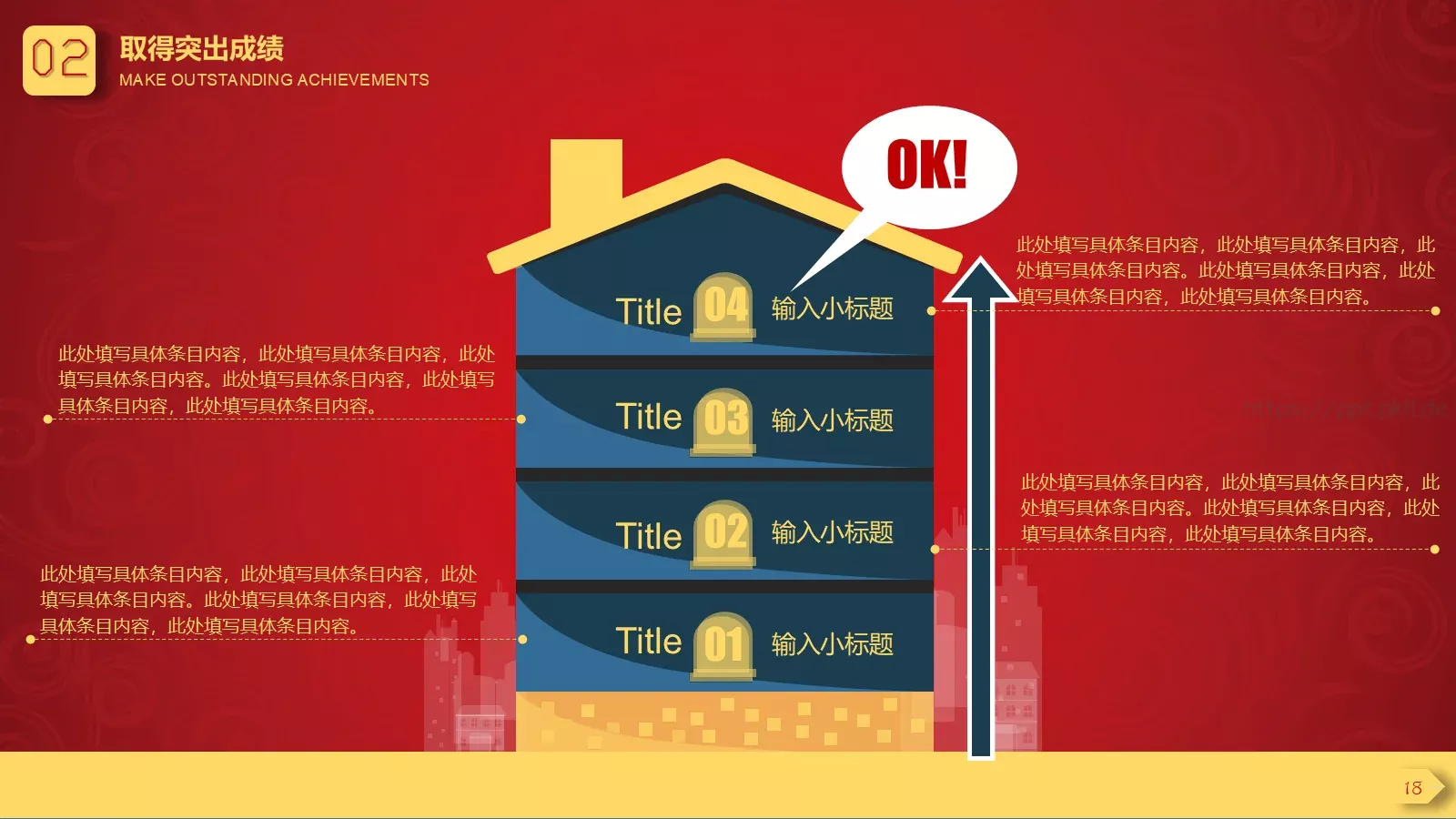 公司工作总结PPT模板 第 19 页预览图