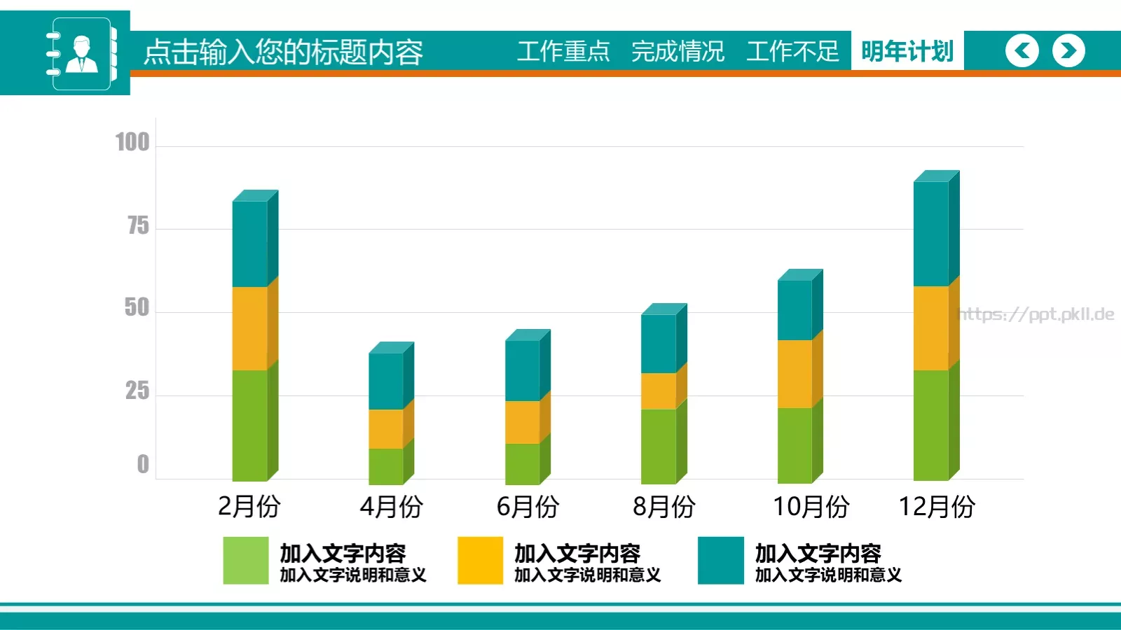 年度工作汇报PPT模板 第 30 页预览图