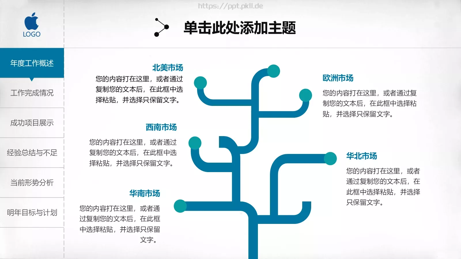 工作总结汇报PPT模板 第 10 页预览图