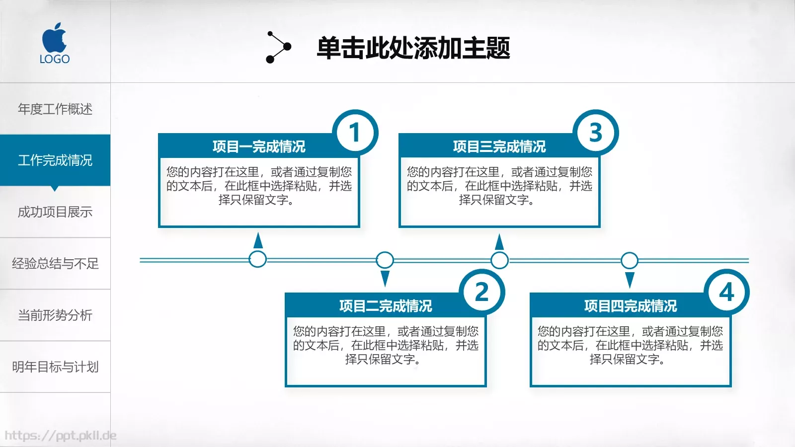 工作总结汇报PPT模板 第 13 页预览图
