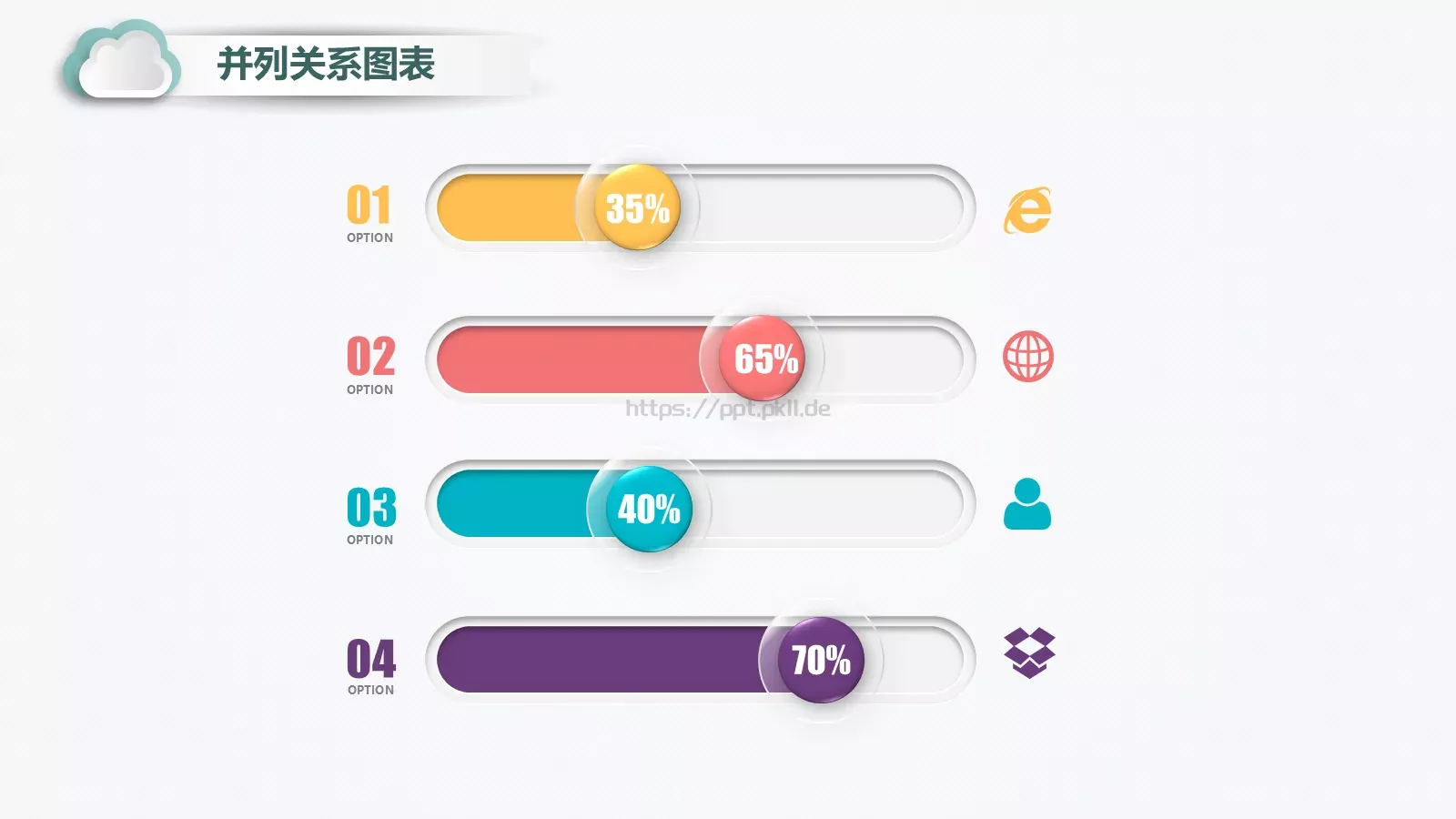 微立体年终总结汇报模板 第 18 页预览图