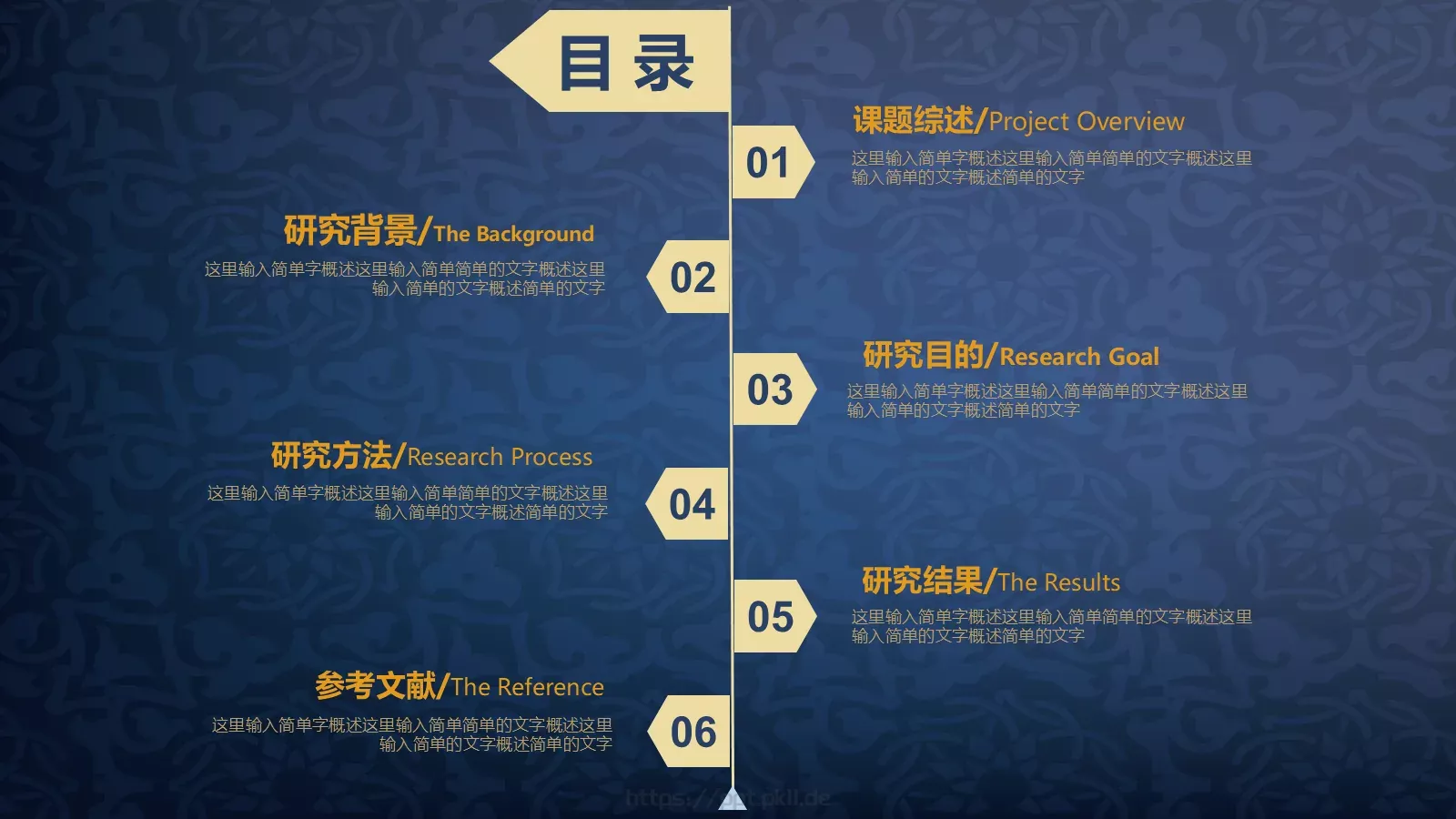 毕业答辩时间安排PPT模板 第 2 页缩略图