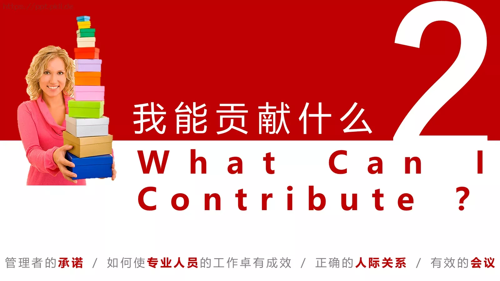 卓有成效的管理者PPT模板 第 10 页预览图
